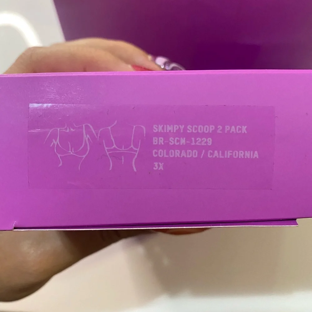 Fendi x Skims skimpy scoop bra - Picture 4 of 5